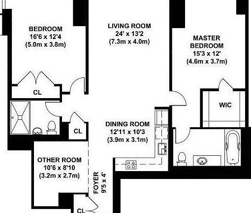 2nd image of 1600 Broadway APT 20C