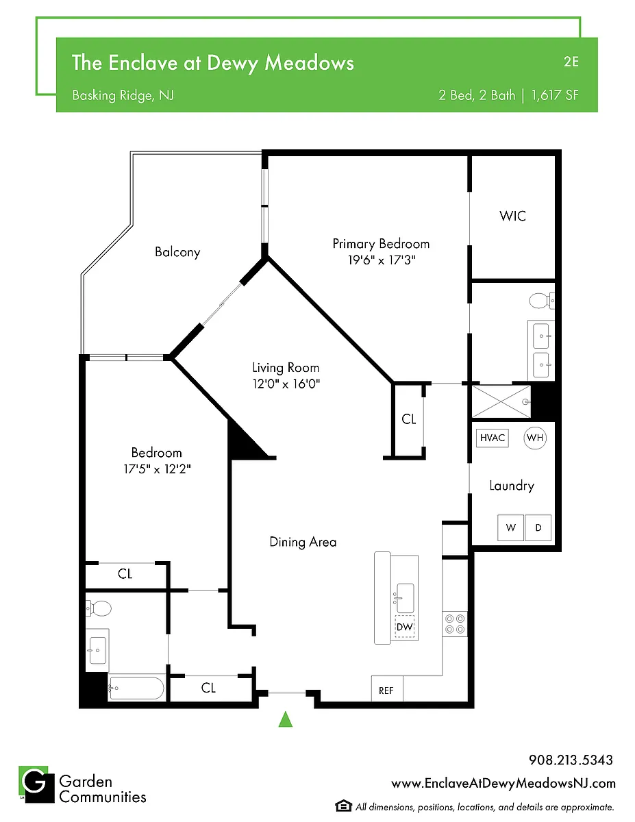Floor plan $2.32/sq.ft. - 2E