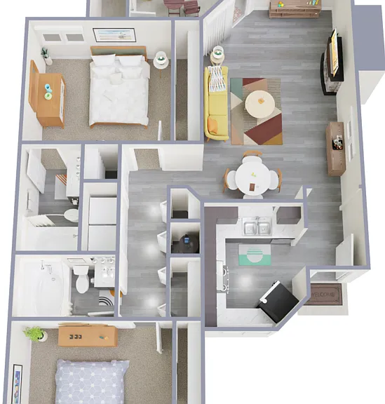 B1 Floorplan Diagram