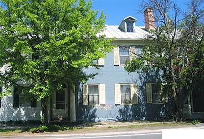 Oversized Brick Federal Townhouse.