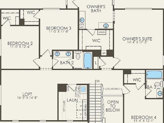 Second Floor 4 br 3.5 ba