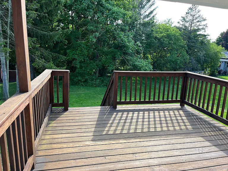 Back porch/deck