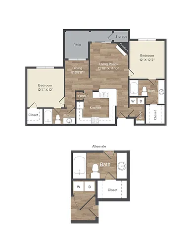 Floor plan B02
