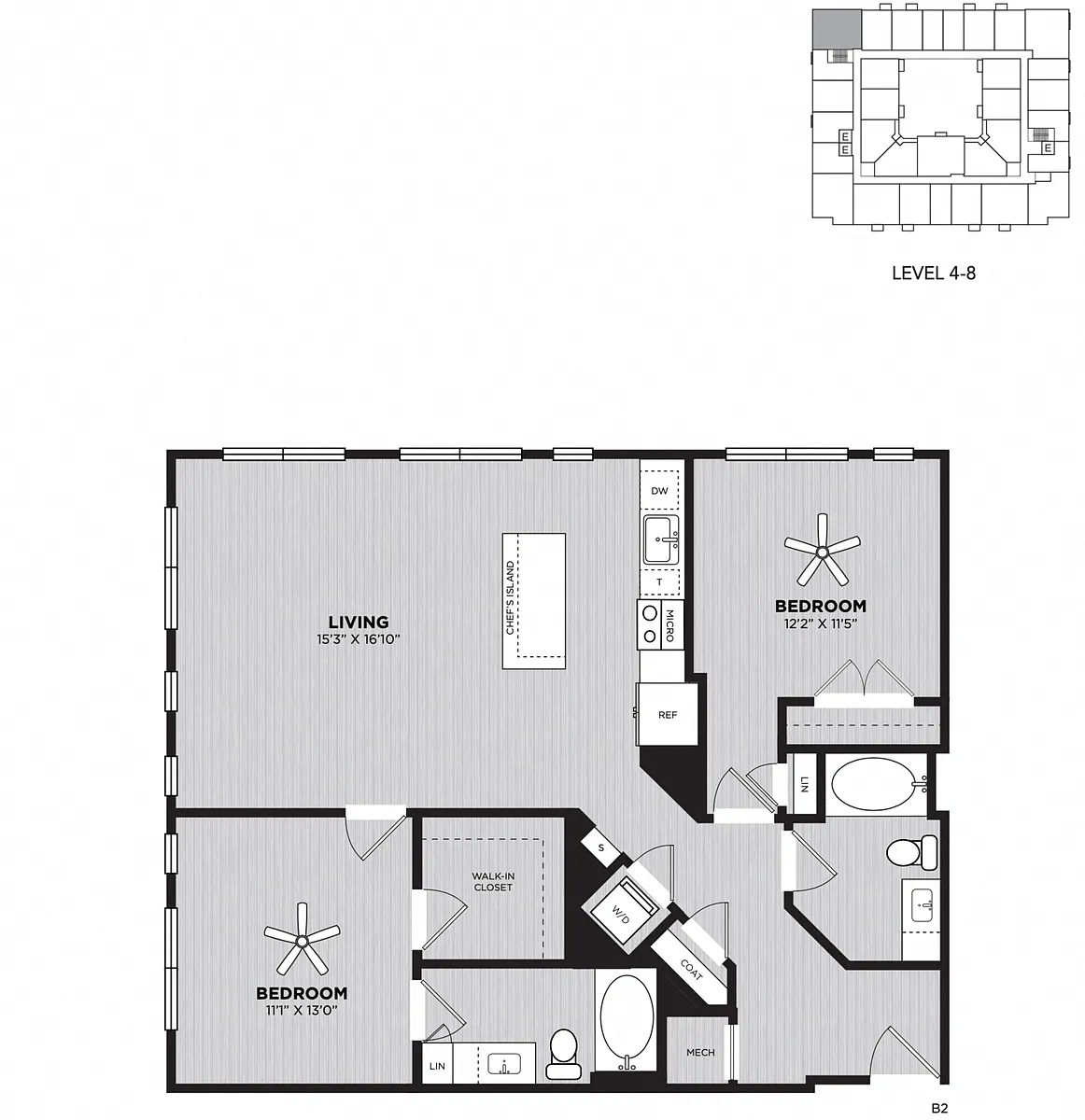 Floor plan B2