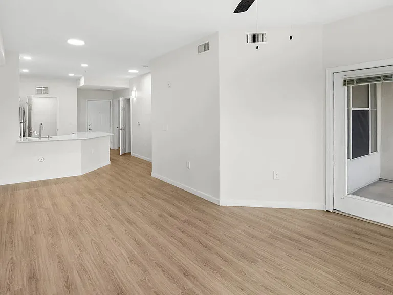 Living Room with Hard Surface Flooring