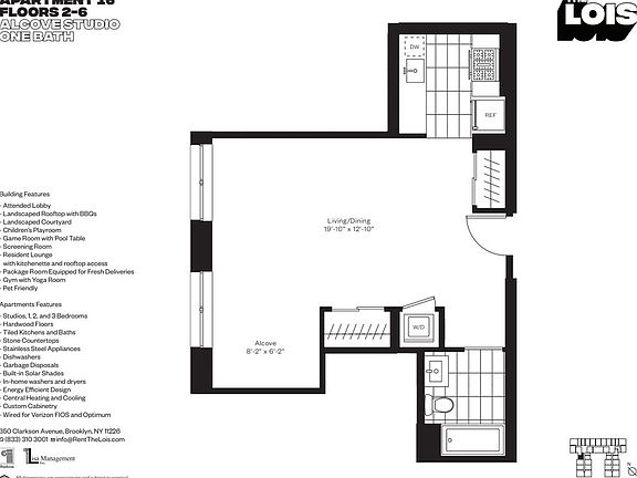 2nd image of 350 Clarkson Ave APT 216