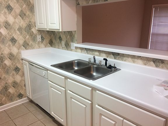 Kitchen open to the living area