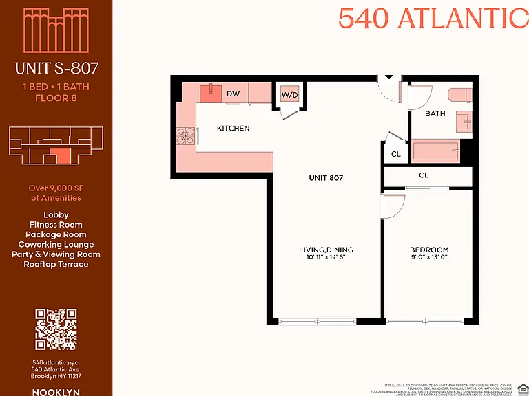 540 Atlantic Ave #807 — Photo 2