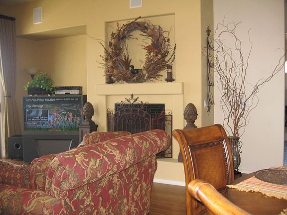 GAS FIREPLACE & NICHE