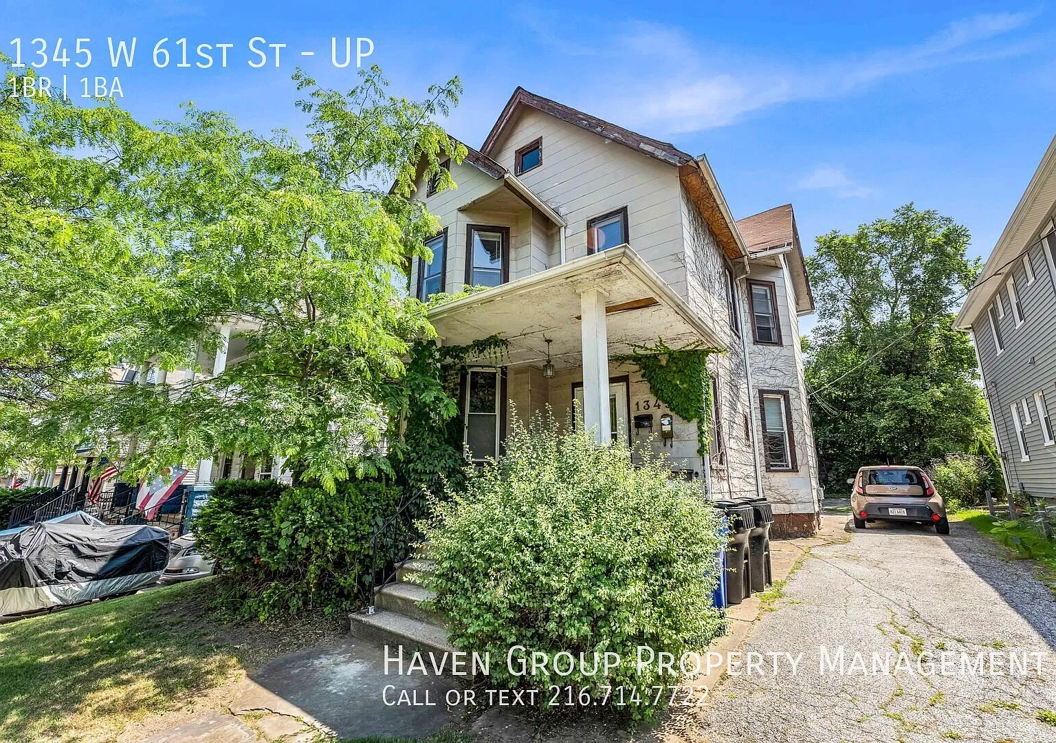 1345 W 61st St | UP, Cleveland, OH 44102 - Spacious 1-bed 1-bath multi-family home! — Photo 2
