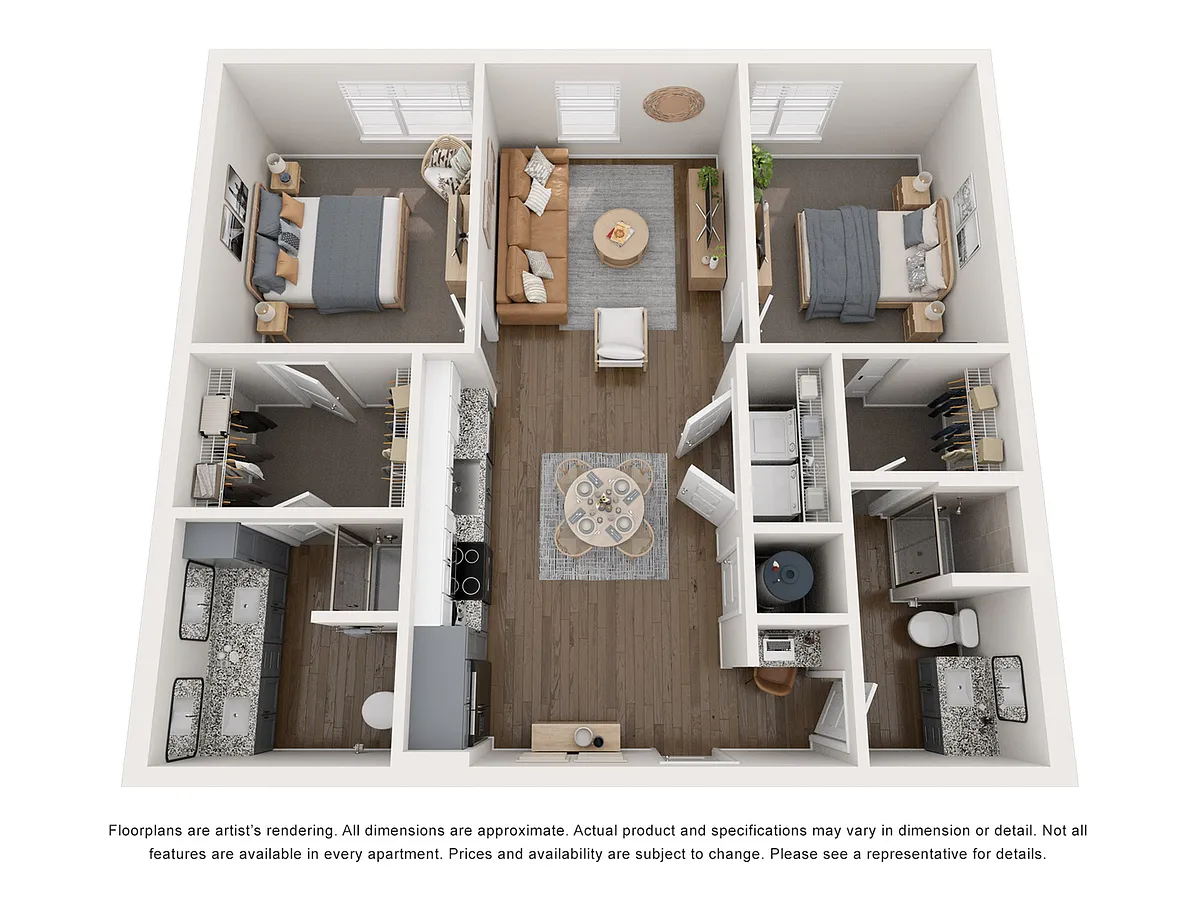 Floor plan The Houston