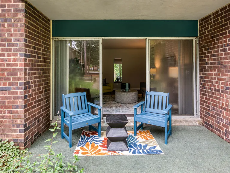 A Patio to enjoy the Fresh Air