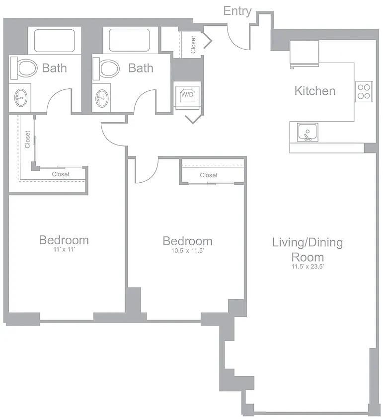 Floor plan B1