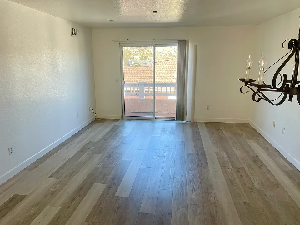Living room with balcony