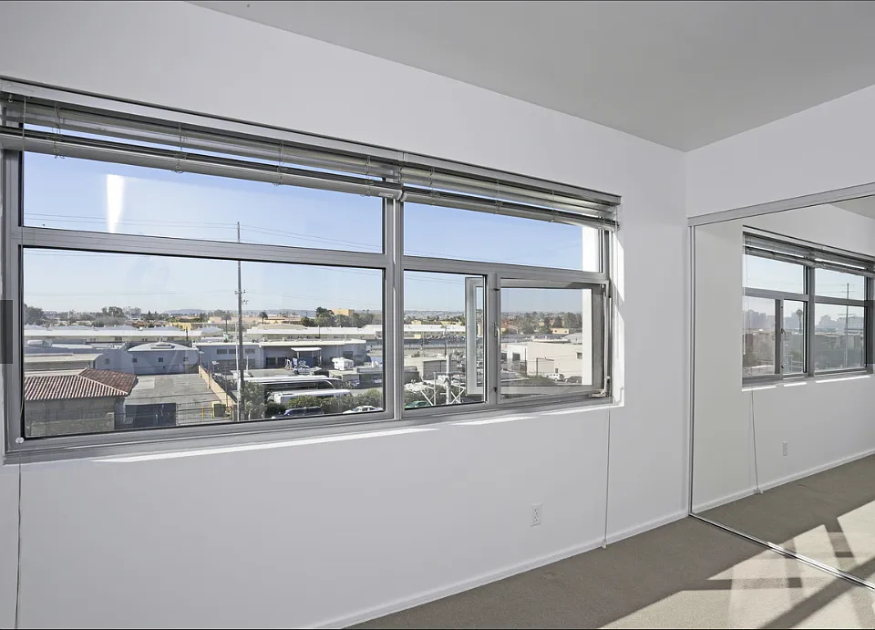 View from third floor bedroom of Alta Floorplan facing West.