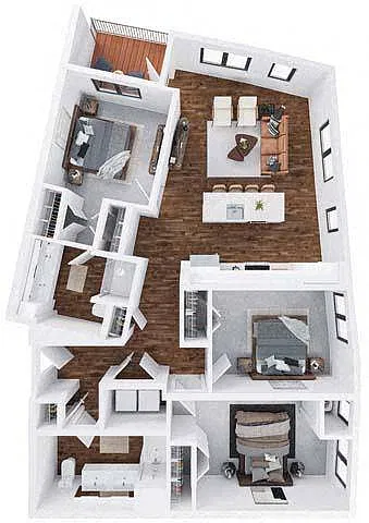 Floor plan I