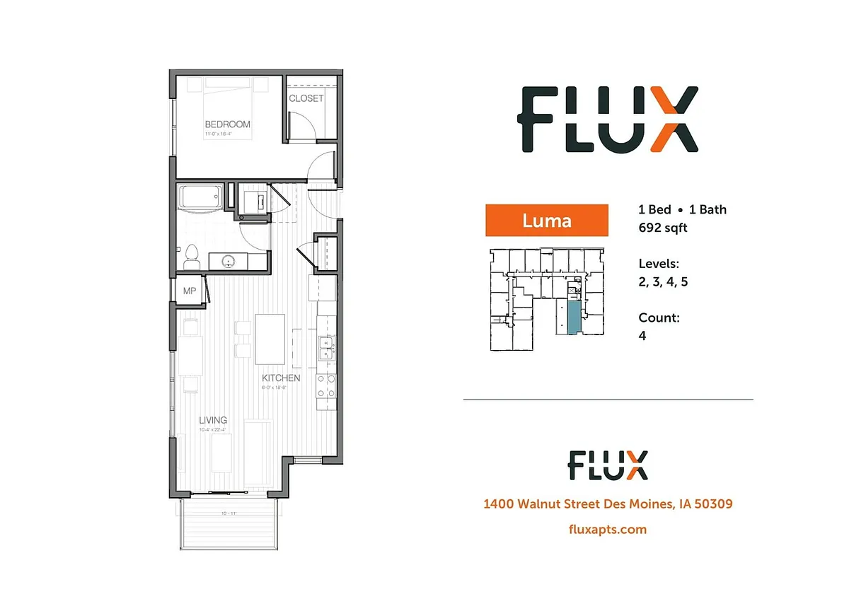 Floor plan Luma