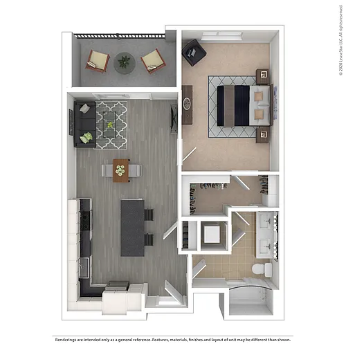 Floor plan A103