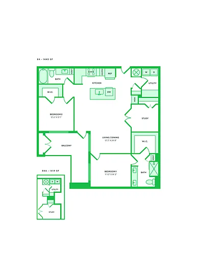 Floor plan B4
