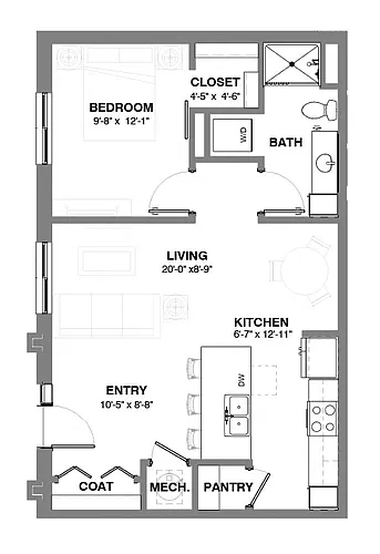Floor plan Westbrook