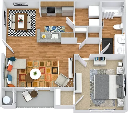 Floor plan Wellesley