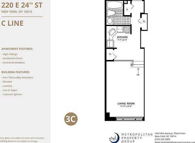 2nd image of 220 E 24th St APT 3C