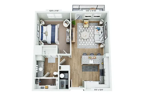 Floor plan A3 - Torino