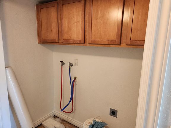 In unit laundry hook ups.