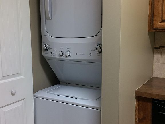 Washer and dryer included