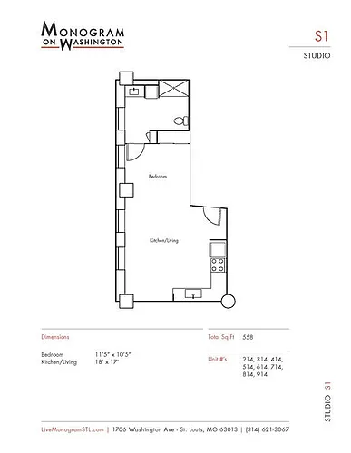 Floor plan S1