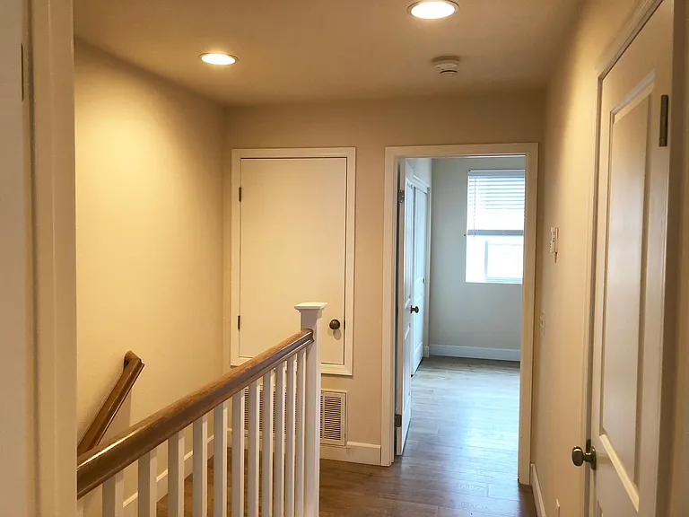 Hallway with Linen Closet on the side