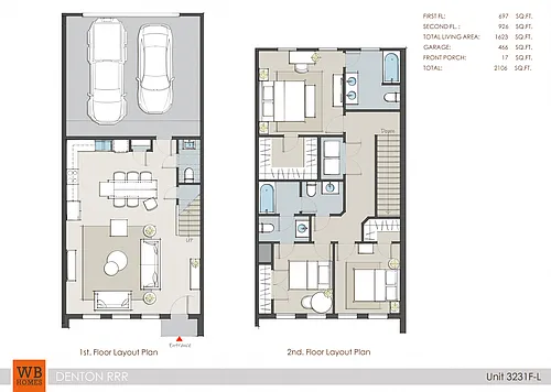 Floor plan 3231F