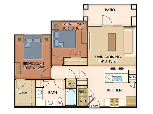 Floor plan B1