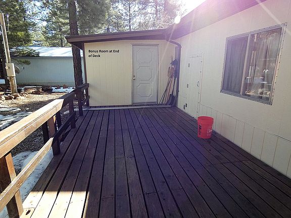 440' Redwood Deck