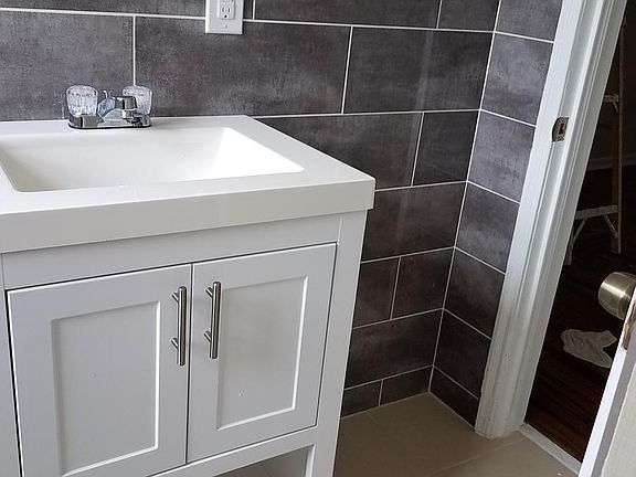 bathroom in hallway