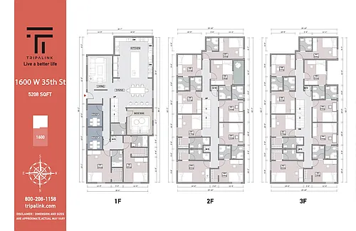 Floor plan 1600 W 35TH ST