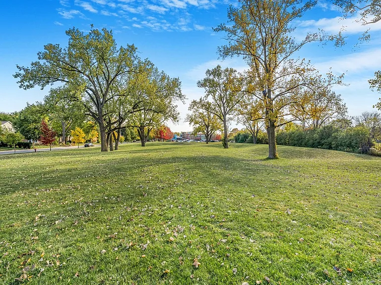Park across the street from apartment