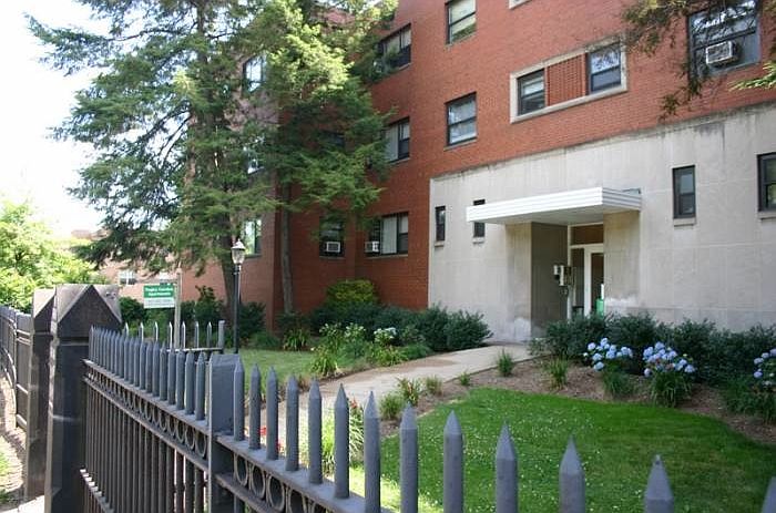 Front of building