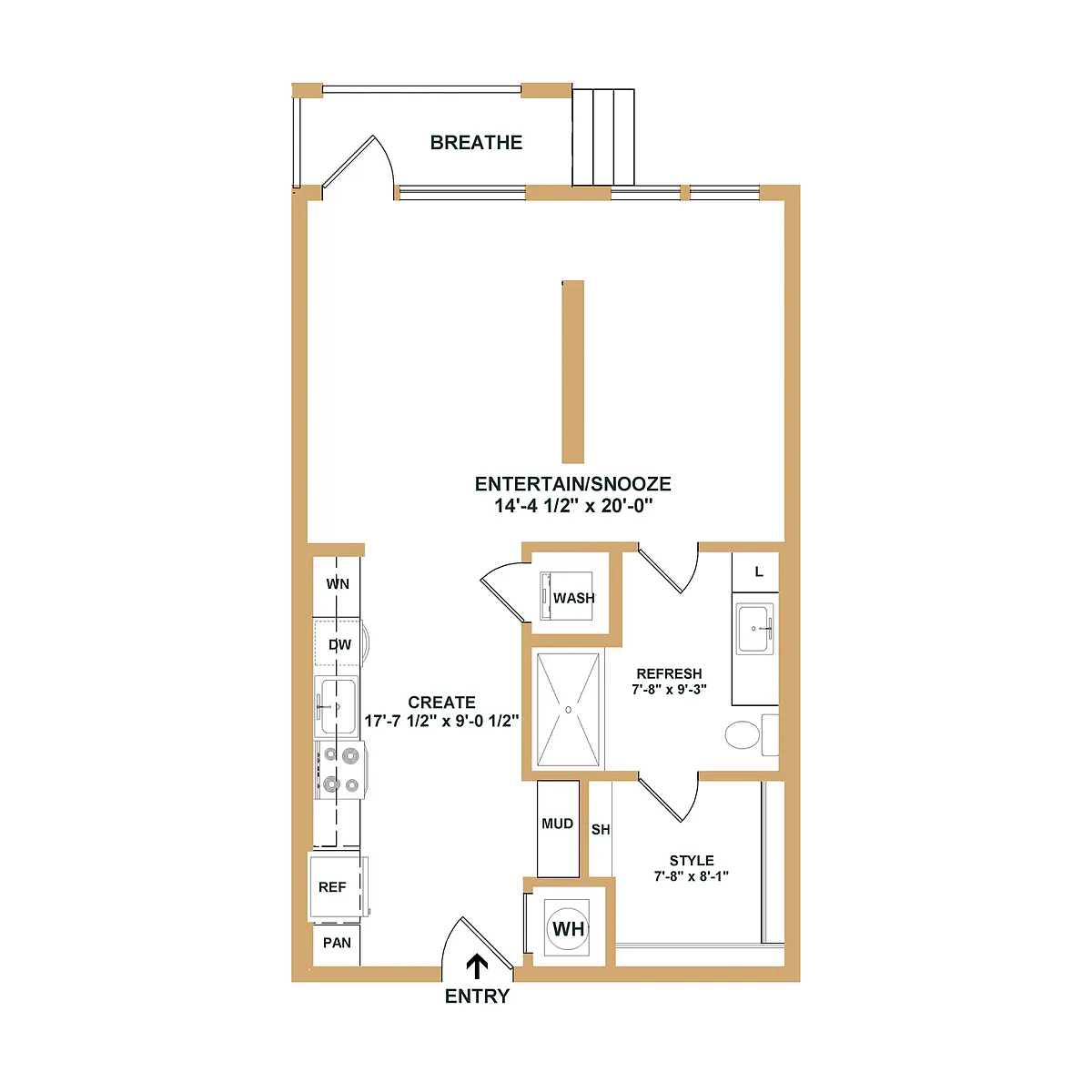 Floor plan A2