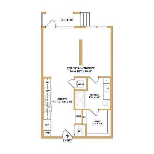 Floor plan A2