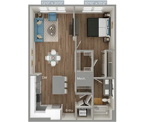Floor plan A16-1