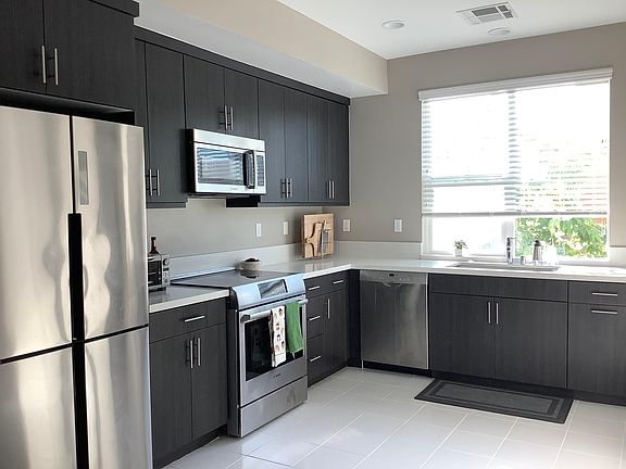 Kitchen with new appliances