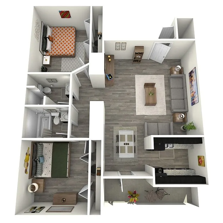Floor plan B1
