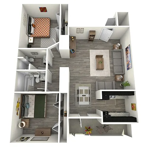 Floor plan B1