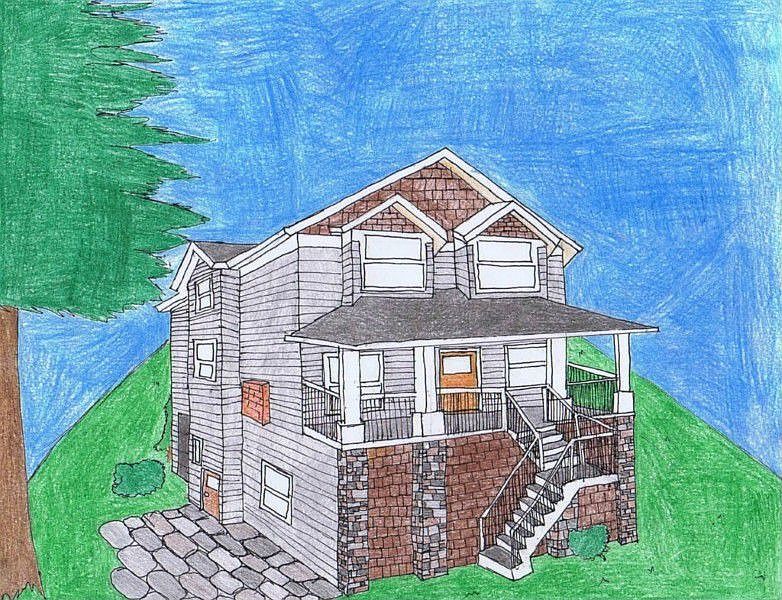 Builder's last project in North Beach. Loyal Way NW Home in Sunset Hill is three levels.