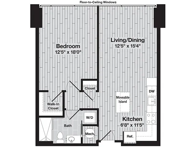 Floor plan The Martin