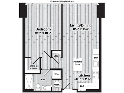 Floor plan The Martin