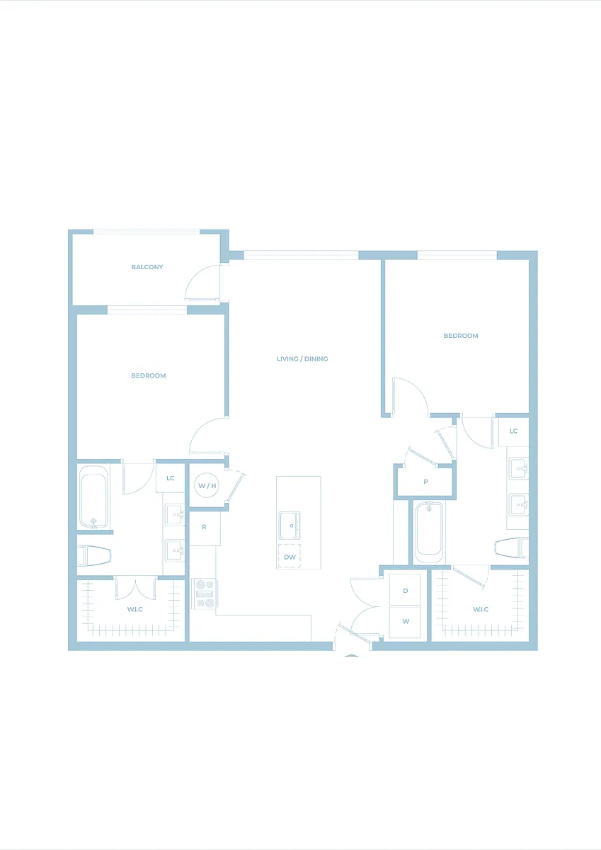 Floor plan The Calina