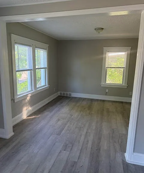 Dining room from the living room