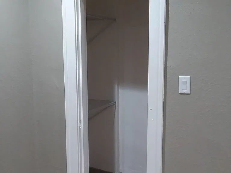 Central bedroom closet